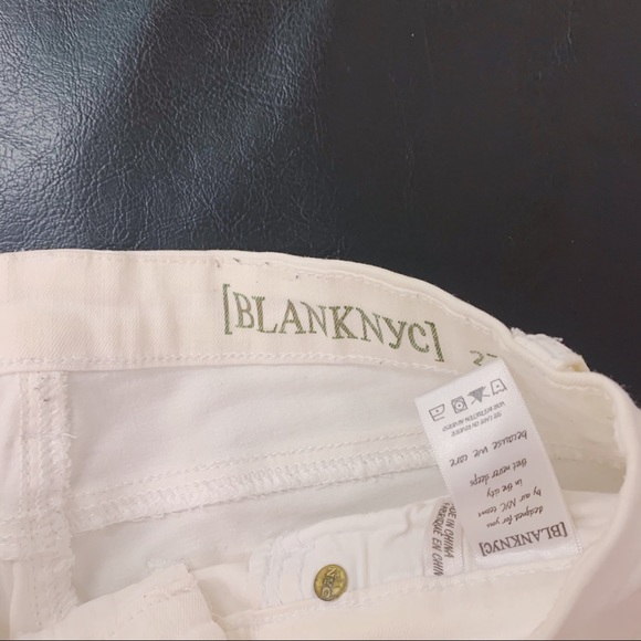 BlANK NYC White Ripped Jeans - Picture 3 of 7